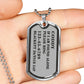 If I Am Found Alone Please Ring, Silver Necklace For Pet Lover