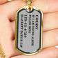 If I Am Found Alone Please Ring, Silver Necklace For Pet Lover