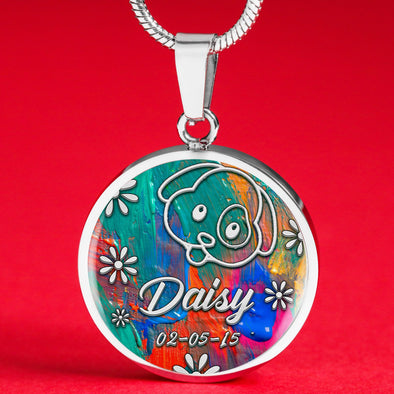 Luxury Necklace Silver For Dog Lover