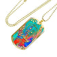 Military Chain Golden Pendant For Dog Lover