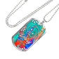 Military Chain Silver Pendant For Dog Lover