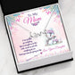 Mother's Day Gift "To My Mom I am Grateful For Everything You Did For Me" Necklace