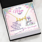 Mother's Day Gift "To My Mom I am Grateful For Everything You Did For Me" Necklace