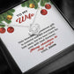 Jewelry "Our Love Will Last Forever" Customized Pendant For Christmas