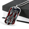 Real Heroes Wear Dog Tag Like My Dad Necklace