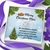 Jewelry "To My Mom You are My First Role Model" Custom Knot Pendant