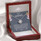 Jewelry To My Soulmate Love Knot Necklace With Message Card