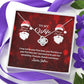 Jewelry "To My Wife" - I Want To Be Your Last Everything Custom Pendant