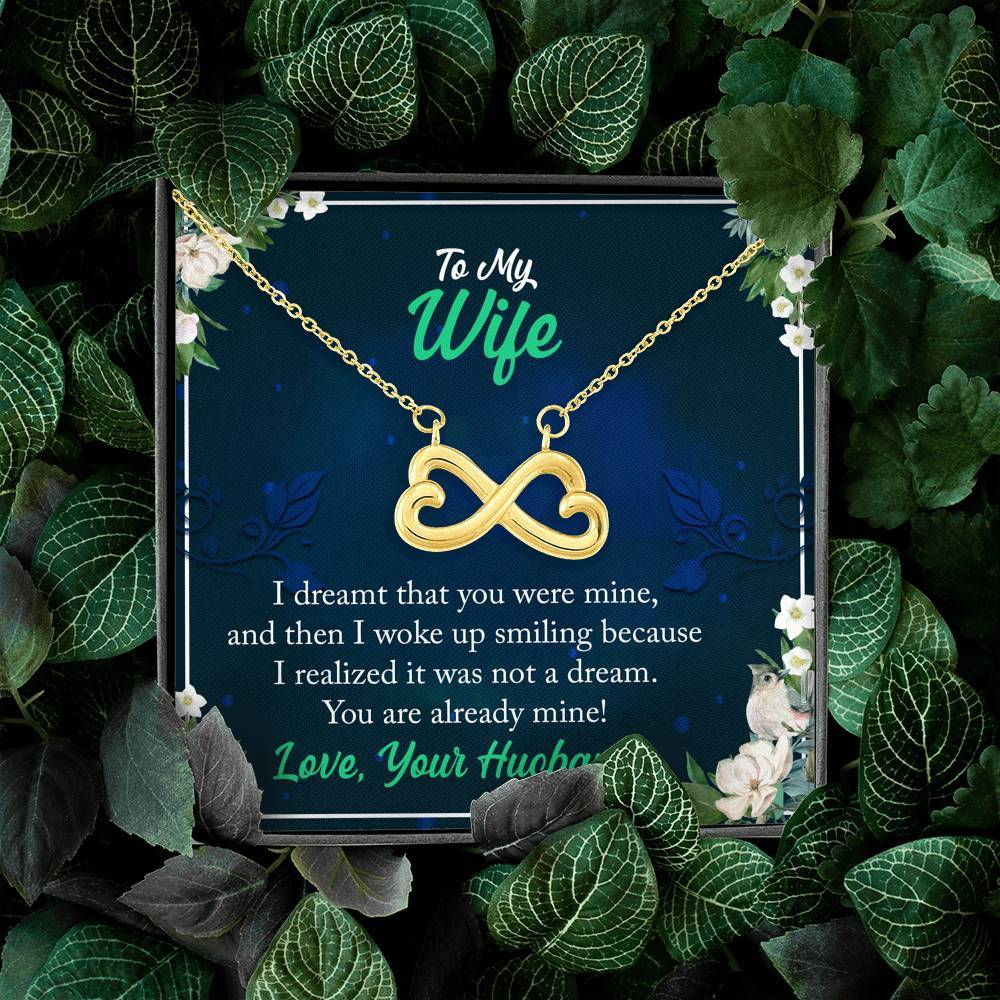 To My Wife "You Are Mine Forever And Always" Necklace