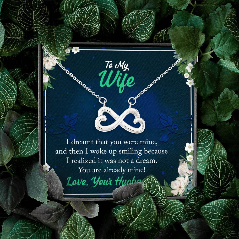 To My Wife "You Are Mine Forever And Always" Necklace