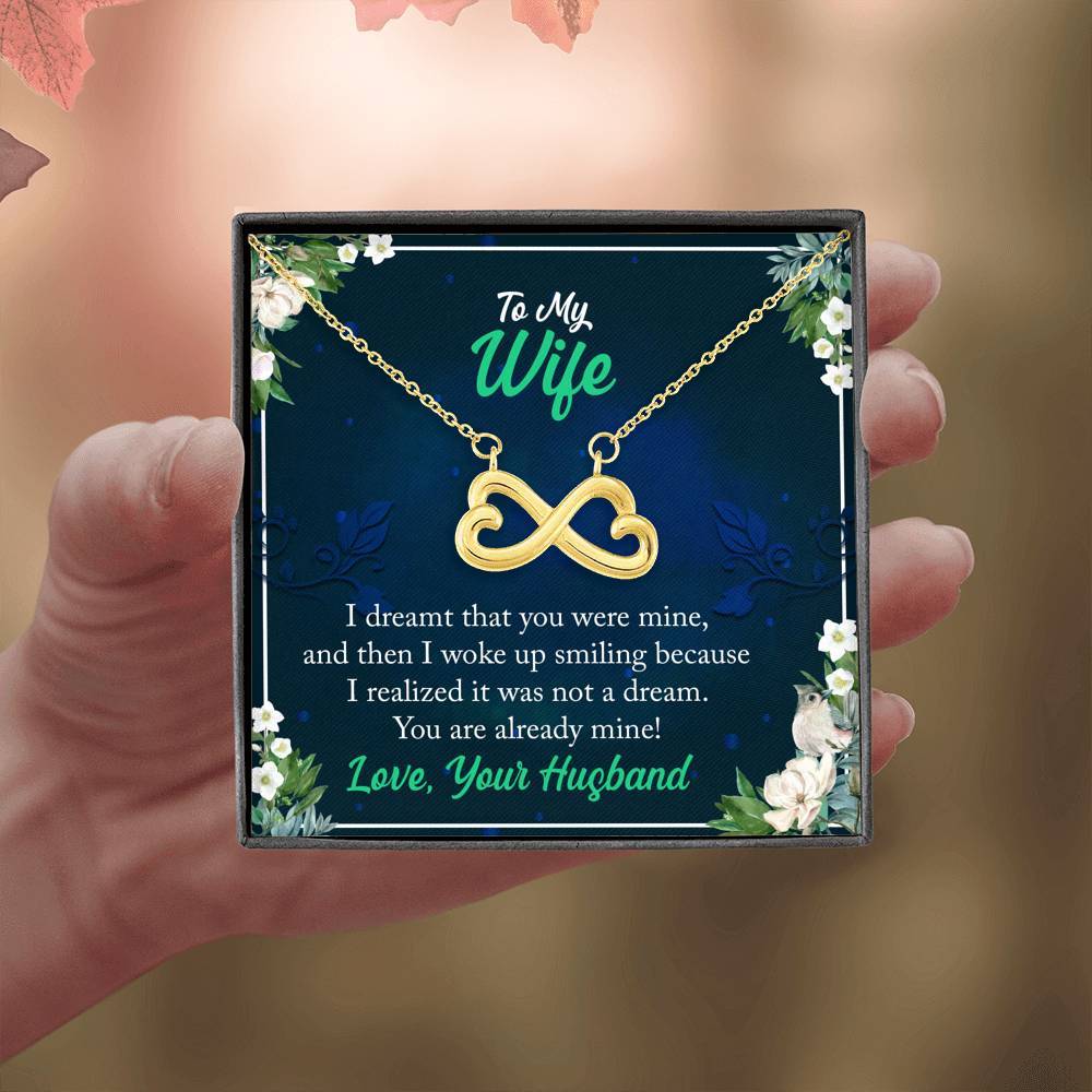 To My Wife "You Are Mine Forever And Always" Necklace
