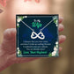To My Wife "You Are Mine Forever And Always" Necklace