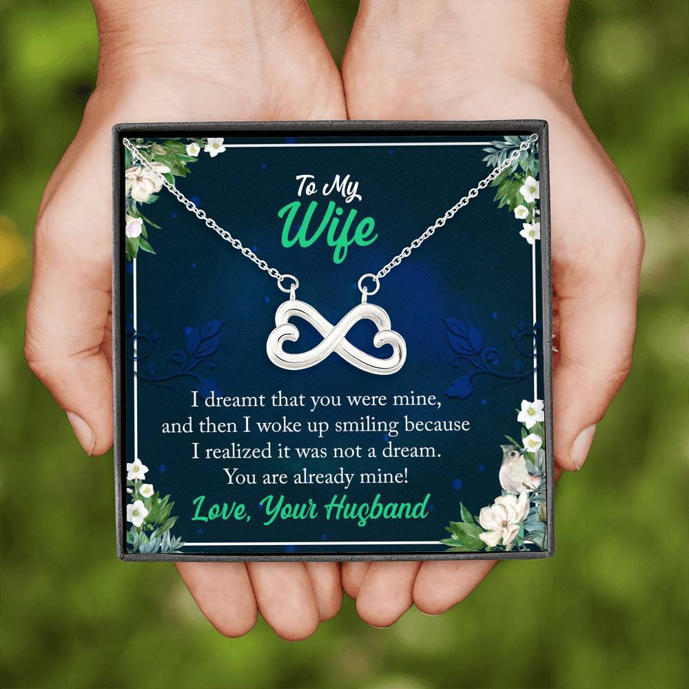 To My Wife "You Are Mine Forever And Always" Necklace
