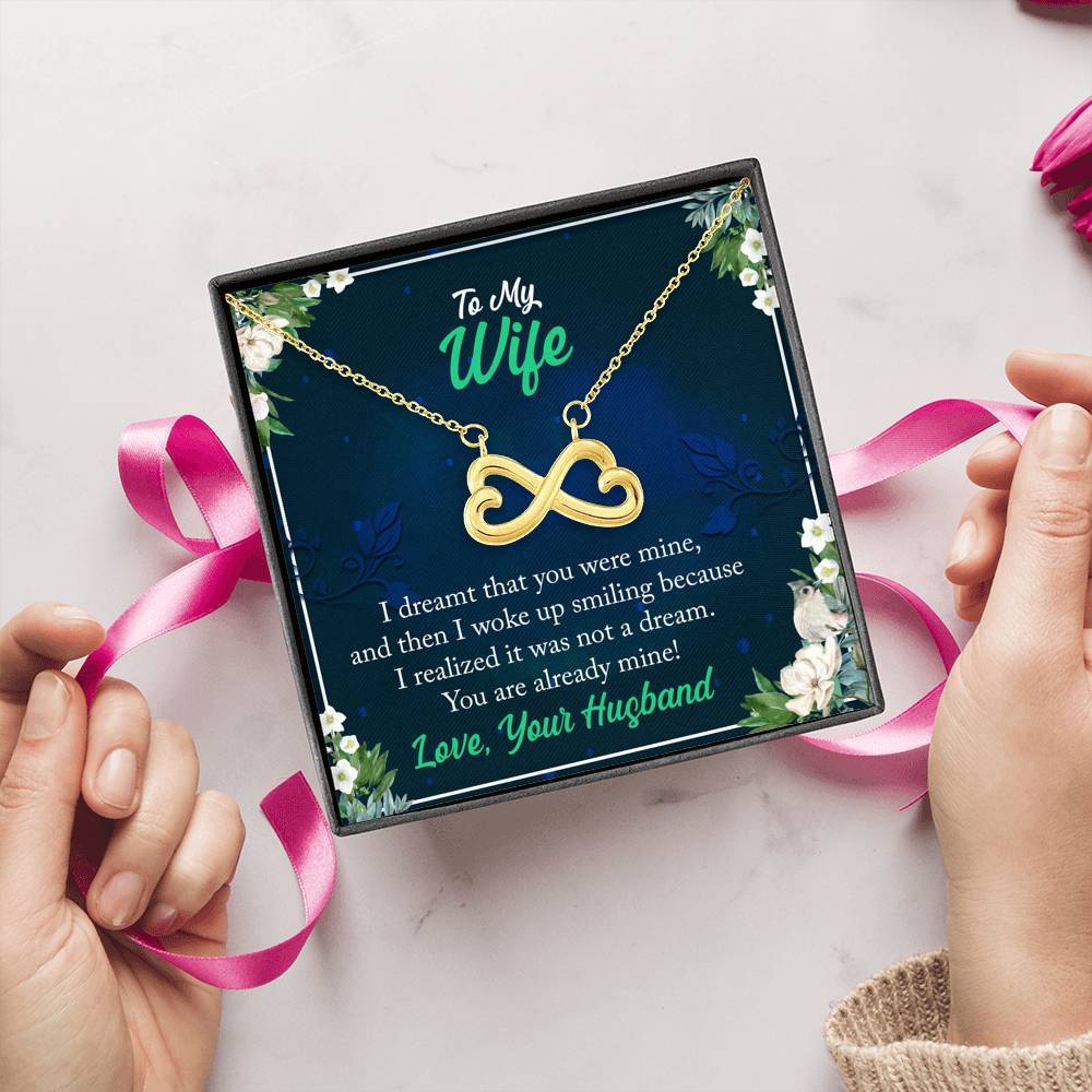 To My Wife "You Are Mine Forever And Always" Necklace
