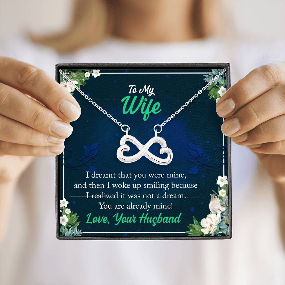 To My Wife "You Are Mine Forever And Always" Necklace