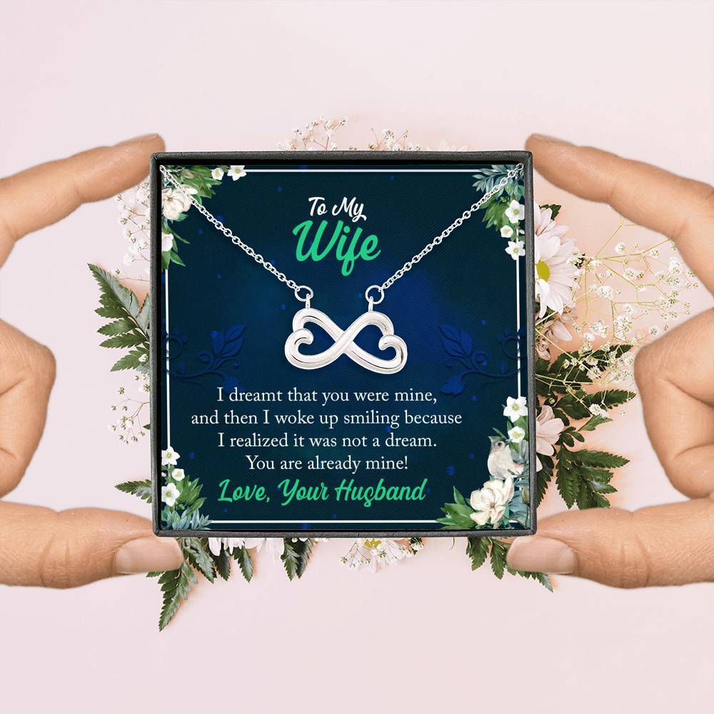 To My Wife "You Are Mine Forever And Always" Necklace