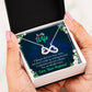 To My Wife "You Are Mine Forever And Always" Necklace