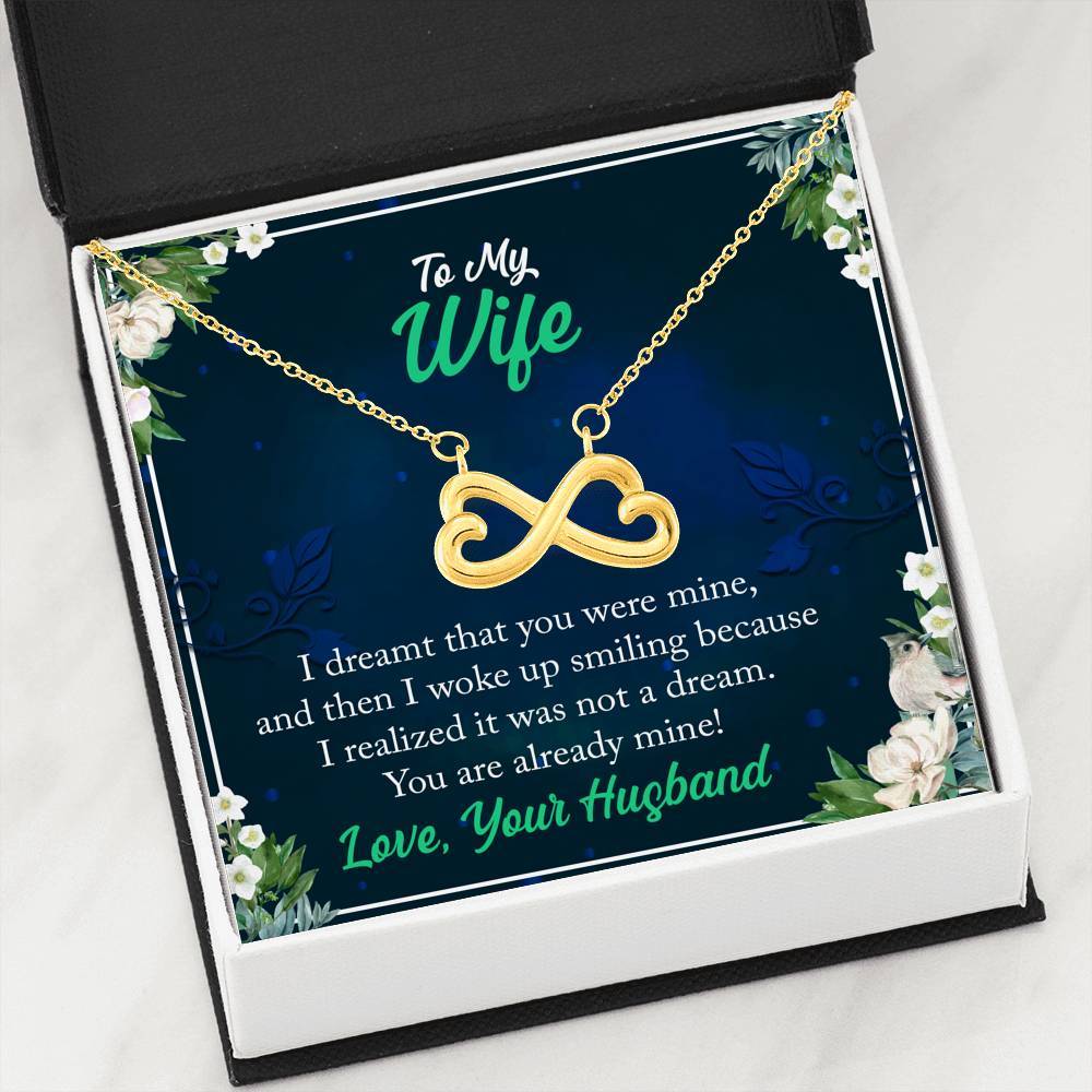 To My Wife "You Are Mine Forever And Always" Necklace