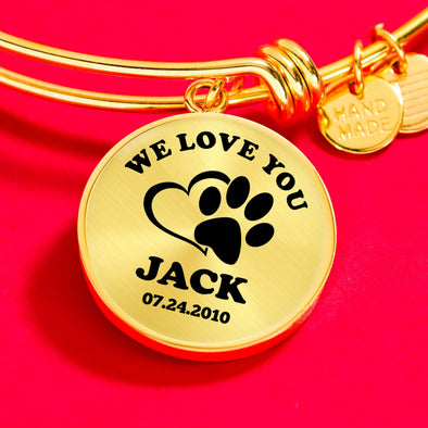 We Love You Dog Bracelets