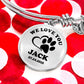 We Love You Dog Bracelets