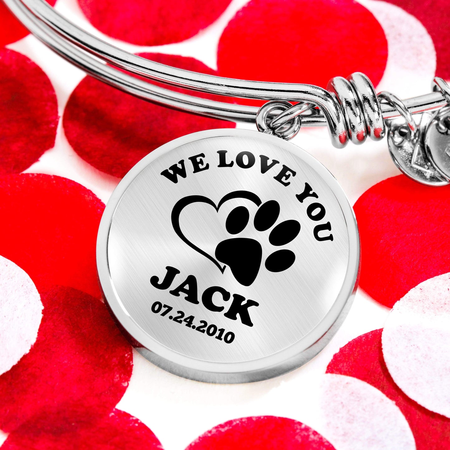 We Love You Dog Bracelets