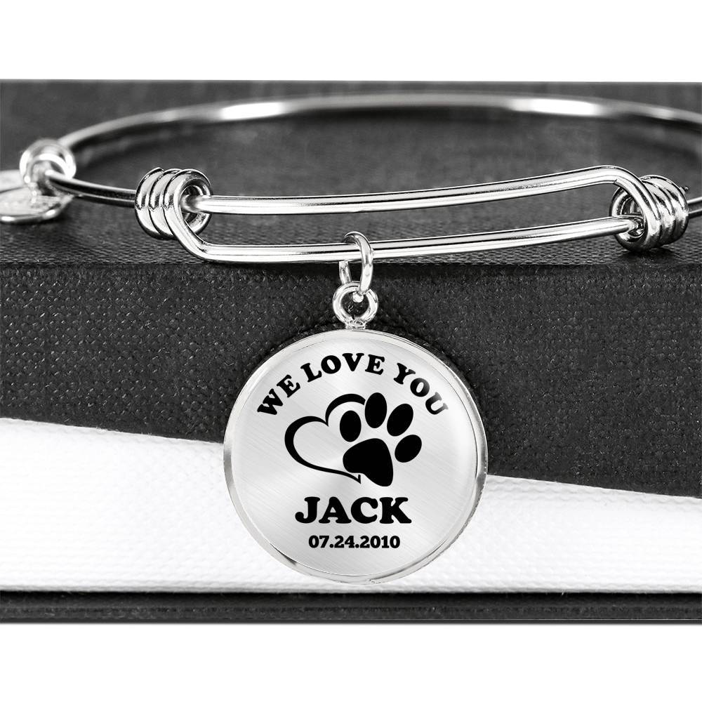 We Love You Dog Bracelets