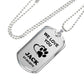 We Love You Pet Necklace