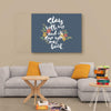 "Stay With Me" Wall Canvas