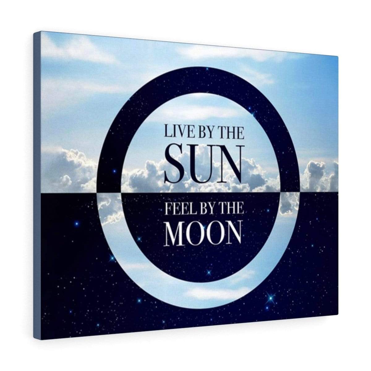 "Sun And Moon" Home Decor Canvas