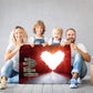 Love Customized Canvas With Multi Names