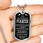 Gift To Your Fiancee Military Necklace With Engraving