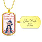 World Best Mom Necklace