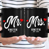 Mr. And Mrs. Personalized Mug With Name And Wedding Year (Pack of 2)