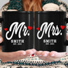 Mr. And Mrs. Personalized Mug With Name And Wedding Year (Pack of 2)