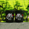 Mr. And Mrs. Personalized Mug With Name And Wedding Year (Pack of 2)