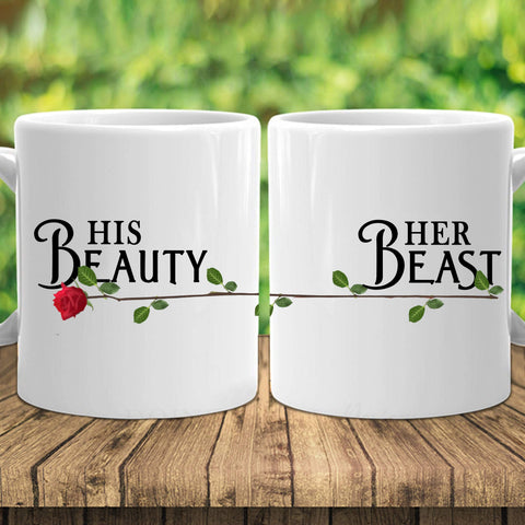 Mugs Beauty And Her Beast Couple Mug