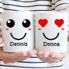 Mugs 11 Oz Emoji Couples Coffee Mug