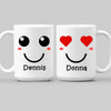 Mugs Emoji Couples Coffee Mug