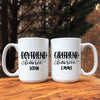 Mugs 15 Oz Fiancé And Fiancée Couples Coffee Mug