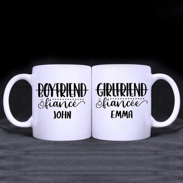 Mugs Fiancé And Fiancée Couples Coffee Mug