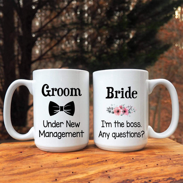 Mugs Groom And Bride Couples Coffee Mug