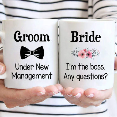 Mugs Groom And Bride Couples Coffee Mug