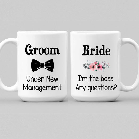 Mugs Groom And Bride Couples Coffee Mug