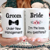 Mugs Groom And Bride Couples Coffee Mug
