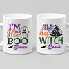 Mugs Her Boo His Witch Couples Ceramic Mug