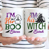 Mugs Her Boo His Witch Couples Ceramic Mug