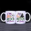 Mugs Her Boo His Witch Couples Ceramic Mug