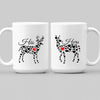 Mugs 15 Oz His & Her Deer Couples Coffee Mug