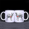 Mugs His & Her Deer Couples Coffee Mug