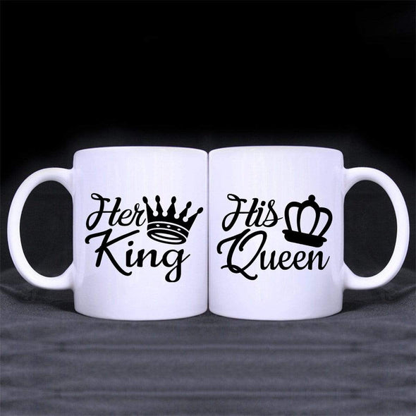 Mugs King And Queen Couples Coffee Mug